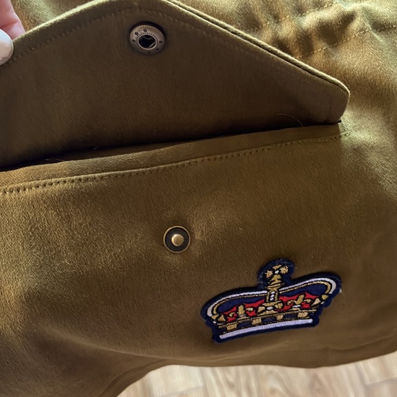 🔥twiggy LONDON- Military Style Patch Jacket- ADORABLE 🔥 - Picture 11 of 15